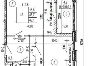 1-к кв. Санкт-Петербург бул. Измайловский, 4к2 (45.5 м²)