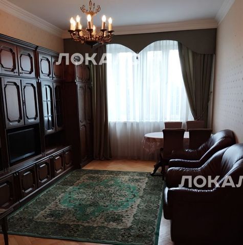 Сдается 2-комнатная квартира на улица Хамовнический Вал, 28, метро Спортивная, г. Москва