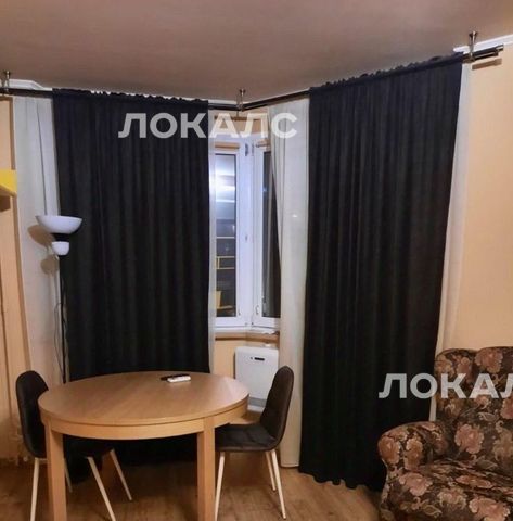 Аренда 1к квартиры на улица Красного Маяка, 22к1, метро Пражская, г. Москва