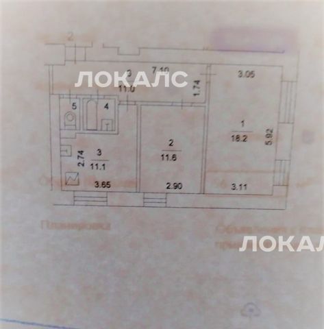 Снять 2-комнатную квартиру на Певческий переулок, 1/2С1, метро Новокузнецкая, г. Москва