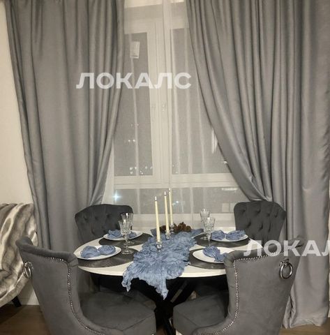 Снять двухкомнатную квартиру на улица Уточкина, 5к2, метро Бунинская аллея, г. Москва