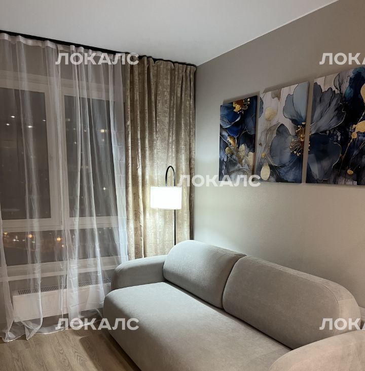 Сдается 1к квартира на 2-й Нагатинский проезд, 6к1, метро Нахимовский проспект, г. Москва