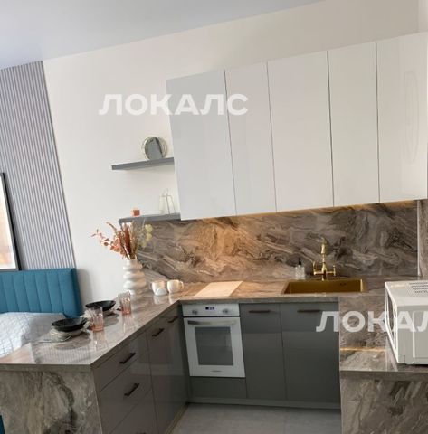 Снять 1-к квартиру на переулок 2-й Петра Алексеева, 5, метро Кунцевская, г. Москва