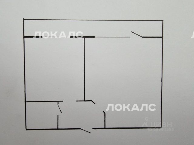 Сдаю однокомнатную квартиру на Строгинский бульвар, 30, метро Строгино, г. Москва