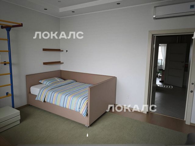 Аренда двухкомнатной квартиры на Московская обл, г Красногорск, деревня Глухово, ул Рублевское предместье, д 4 к 1, метро Строгино, г. Москва