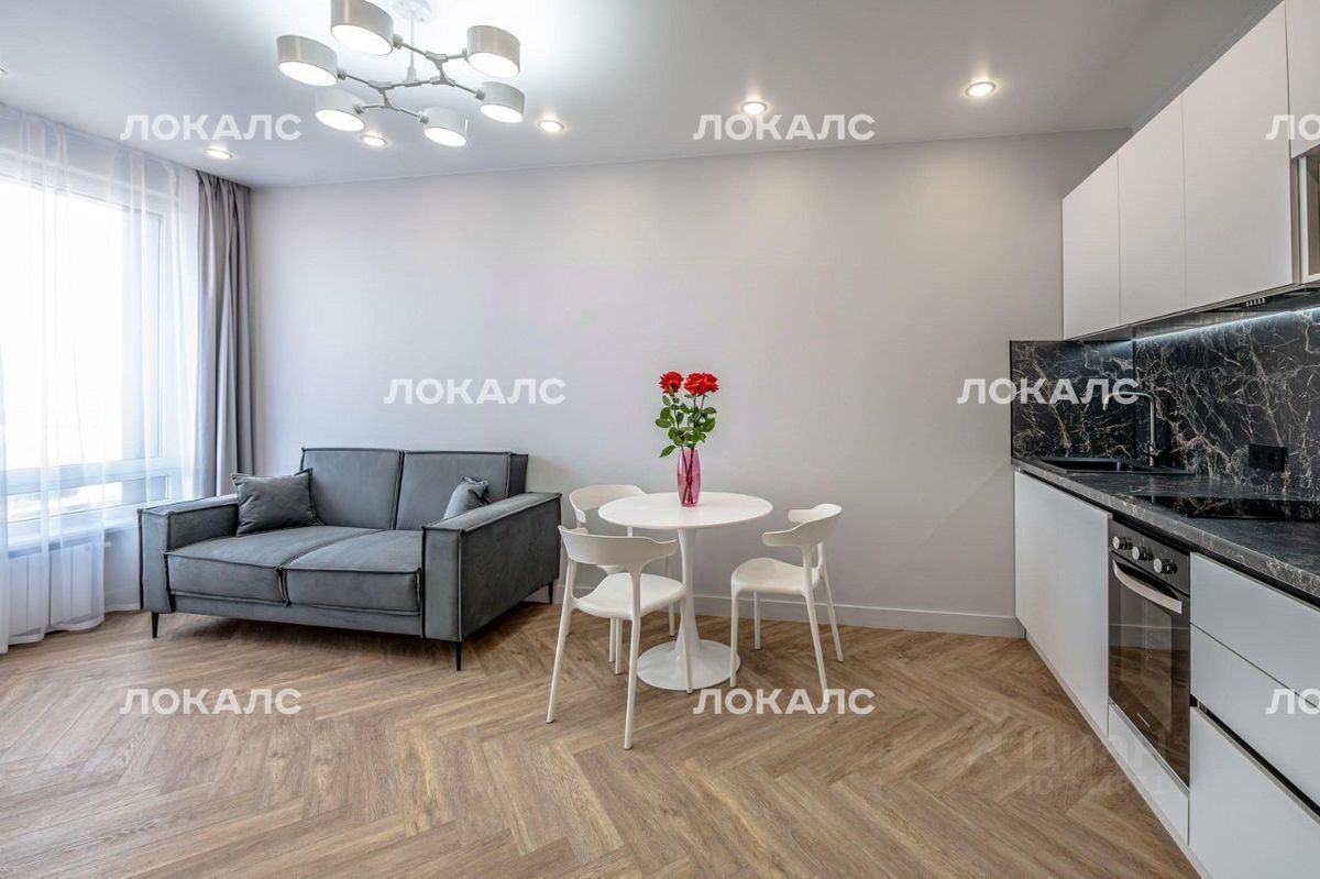 Снять двухкомнатную квартиру на Газгольдерная улица, 10, метро Новохохловская, г. Москва