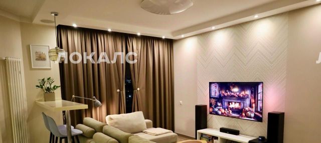 Сдается 3-комнатная квартира на 1-й Нагатинский проезд, 11к1, метро Нагатинская, г. Москва