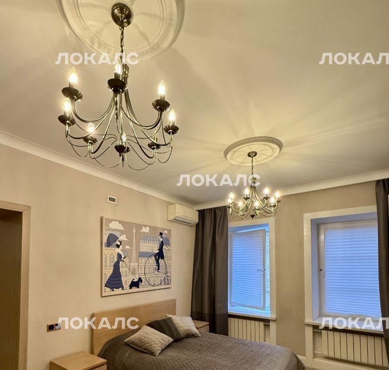 Снять 1-к квартиру на Большой Козихинский переулок, 7, метро Чеховская, г. Москва