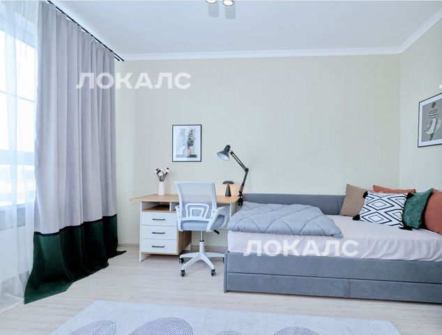 Сдаю трехкомнатную квартиру на г Москва, 3-й Михалковский пер, д 17, метро Коптево, г. Москва
