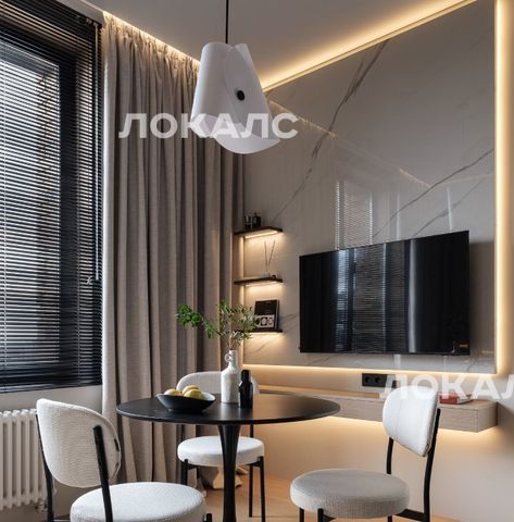 Сдам однокомнатную квартиру на улица Зорге, 9к2, метро Хорошёво, г. Москва