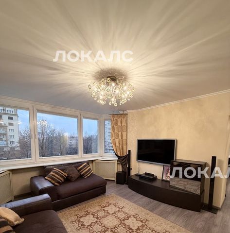 Сдаю 3к квартиру на улица Гвоздева, 7/4С1, метро Пролетарская, г. Москва