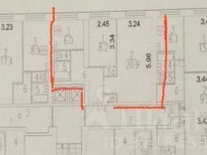 2-к кв. Москва Анадырский проезд, 61 (45.6 м²)