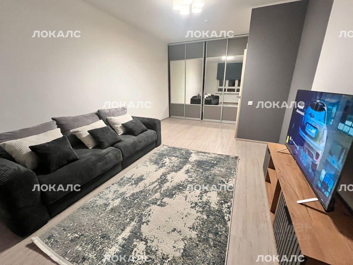 Сдам 1к квартиру на Староалексеевская улица, 3, метро Алексеевская, г. Москва