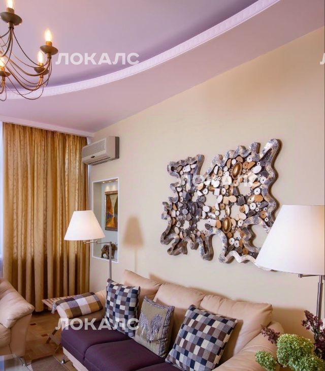 Сдаю 3к квартиру на Ленинградский проспект, 76К2, метро Аэропорт, г. Москва