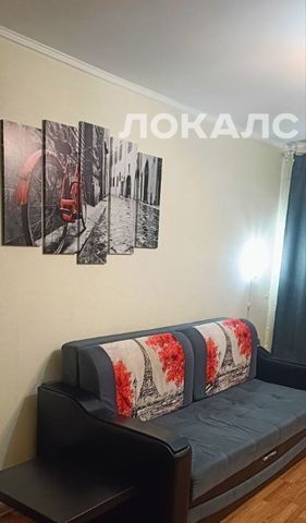 Сдам однокомнатную квартиру на Люблинская улица, 5К6, метро Текстильщики, г. Москва