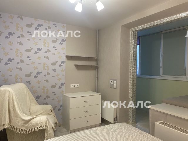 Снять однокомнатную квартиру на г Москва, Шелепихинское шоссе, д 25, метро Шелепиха, г. Москва