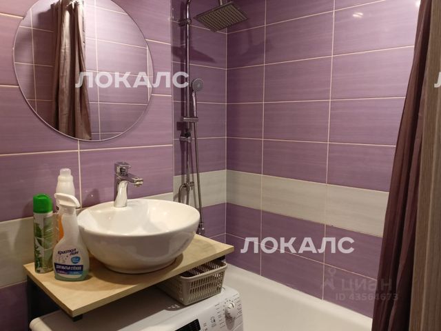 Сдается 1к квартира на Гостиничная улица, 12К6, метро Окружная (Люблинская линия), г. Москва