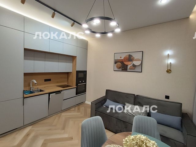 Сдается однокомнатная квартира на г Москва, Шмитовский пр-д, д 39 к 6, метро Шелепиха, г. Москва