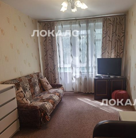Сдаю 1к квартиру на Смольная улица, 21К3, метро Речной вокзал, г. Москва