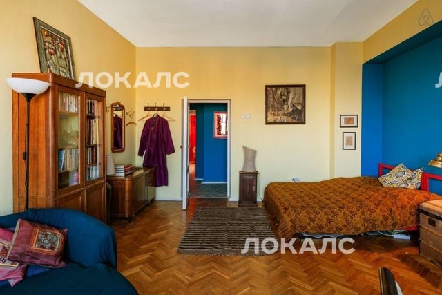 Аренда 1-комнатной квартиры на г Москва, Малый Патриарший пер, д 5 стр 1, метро Баррикадная, г. Москва