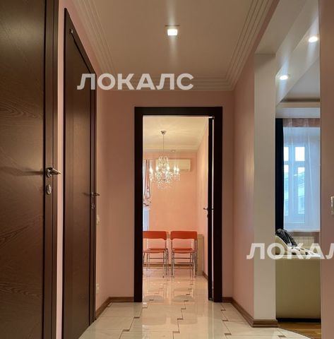 Сдается трехкомнатная квартира на Зоологическая улица, 26С1, метро Маяковская, г. Москва