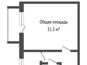 1-к кв. Москва Сходненская ул., 33К1 (30.0 м²)