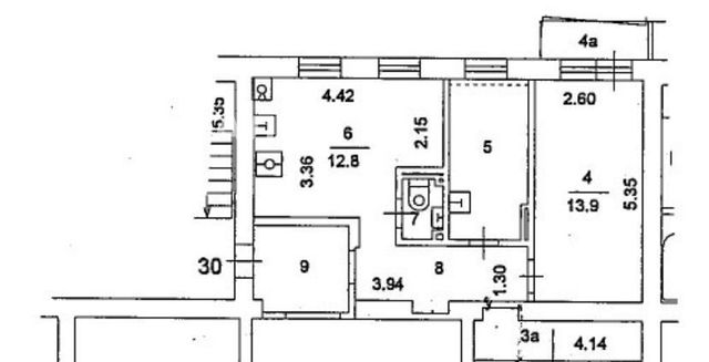 Сдаю 4к квартиру на Ленинградское шоссе, 94К1, метро Речной вокзал, г. Москва