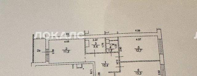Сдается 2-к квартира на улица Золотошвейная, 2, метро Филатов Луг, г. Москва
