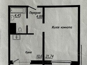 1-к кв. Новосибирская область, Новосибирск Горский мкр, 67 (41.6 м²)