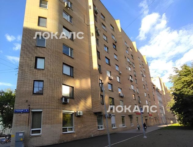 Сдам 4х-комнатную квартиру на Ружейный переулок, 4С3, метро Смоленская (Арбатско-Покровская линия), г. Москва