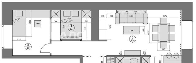 Сдается 3к квартира на улица Талалихина, 2/1К5, метро Пролетарская, г. Москва