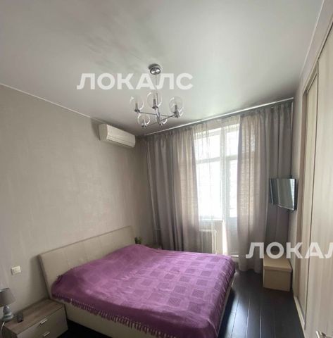 Сдам 3х-комнатную квартиру на улица Авиаконструктора Микояна, 14к1, метро Зорге, г. Москва