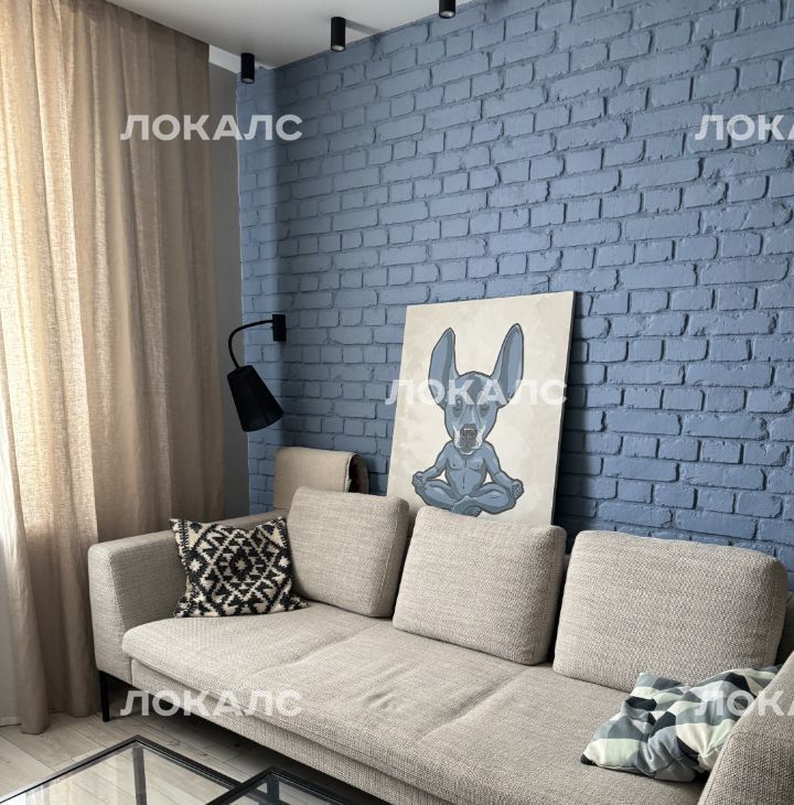 Сдается двухкомнатная квартира на улица Александры Монаховой, 98к2, метро Улица Горчакова, г. Москва