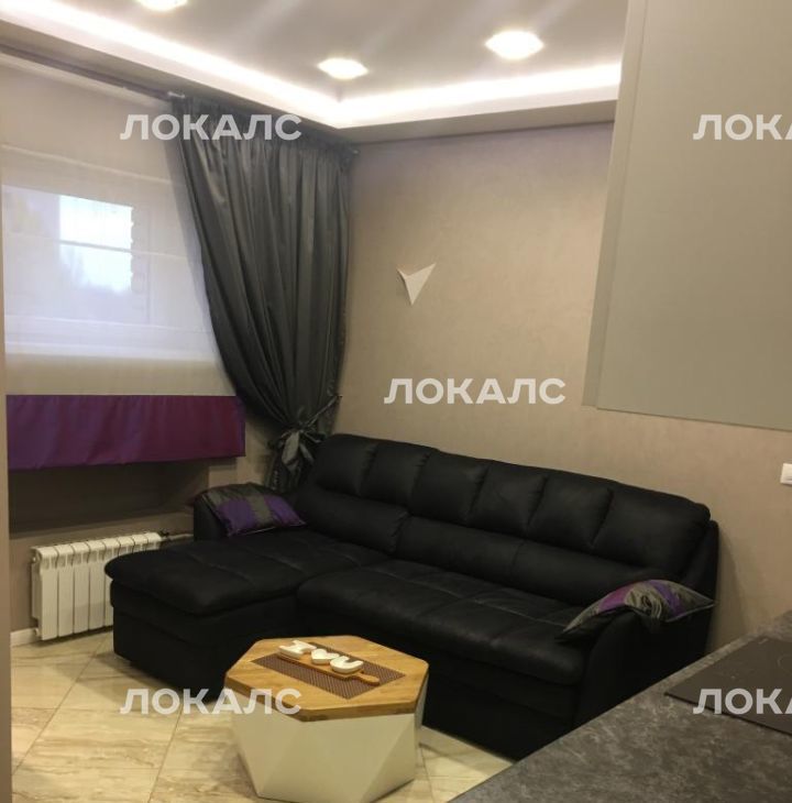 Сдается 2х-комнатная квартира на Беговая аллея, 5К2, метро Белорусская, г. Москва