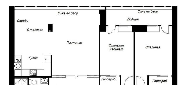 Снять трехкомнатную квартиру на Ленинградский проспект, 76К2, метро Сокол, г. Москва