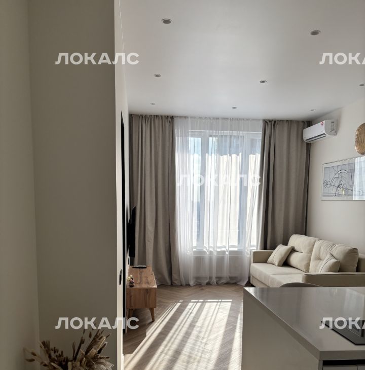 Снять 1-комнатную квартиру на Шелепихинская набережная, 34к5, г. Москва