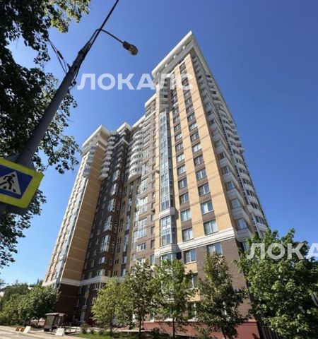 Снять 2к квартиру на улица Екатерины Будановой, 5, метро Молодёжная, г. Москва