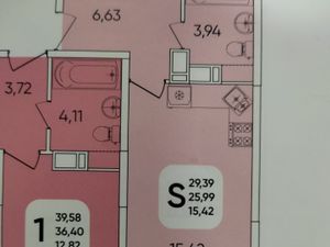 Студия Краснодарский край, Краснодар Любимово мкр, 16 (33.4 м²)