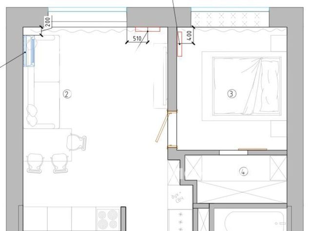 Снять 2-к квартиру на улица Генерала Глаголева, 14Ак1, метро Щукинская, г. Москва