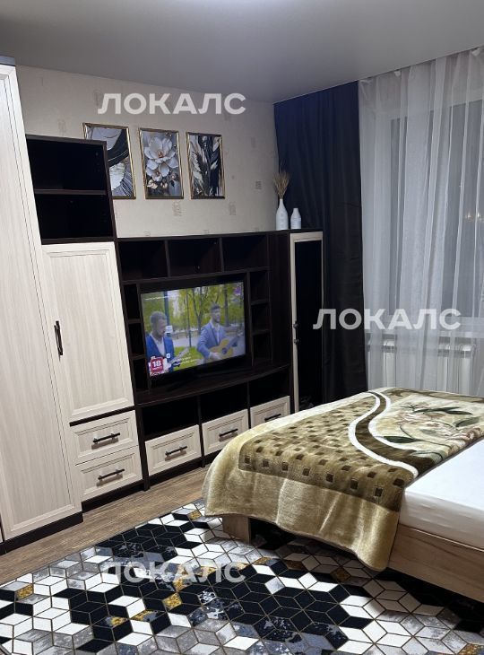 Снять 1-комнатную квартиру на Малая Почтовая улица, 5/12С2, метро Бауманская, г. Москва