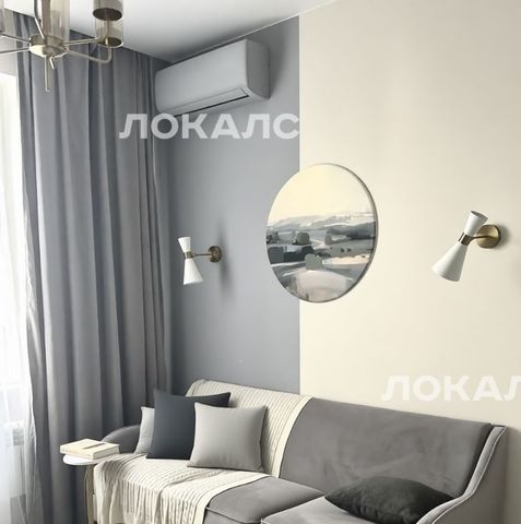 Сдам 1-к квартиру на Волоколамское шоссе, 71/22к1, метро Спартак, г. Москва