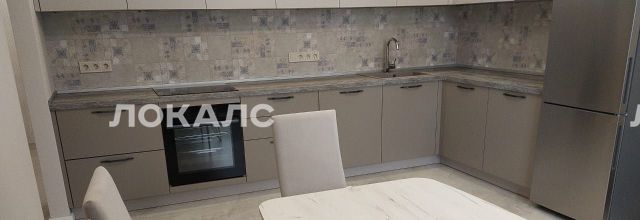 Сдается двухкомнатная квартира на улица Лобачевского, 120к1, г. Москва