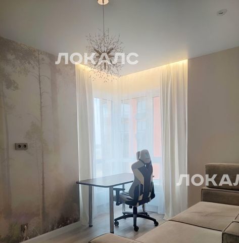 Снять 2к квартиру на проезд Стройкомбината, 1, метро Озёрная, г. Москва