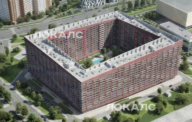 Снять однокомнатную квартиру на Ходынский бульвар 20А, метро Зорге, г. Москва