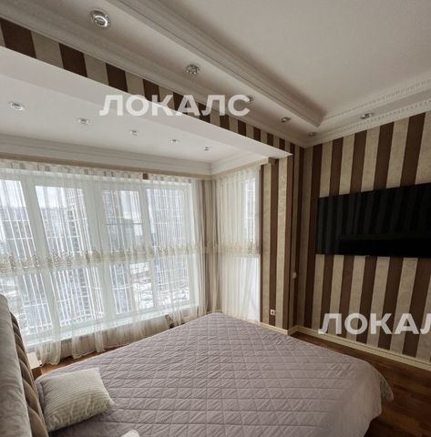 Сдам трехкомнатную квартиру на улица Лобачевского, 118к2, метро Мичуринский проспект, г. Москва