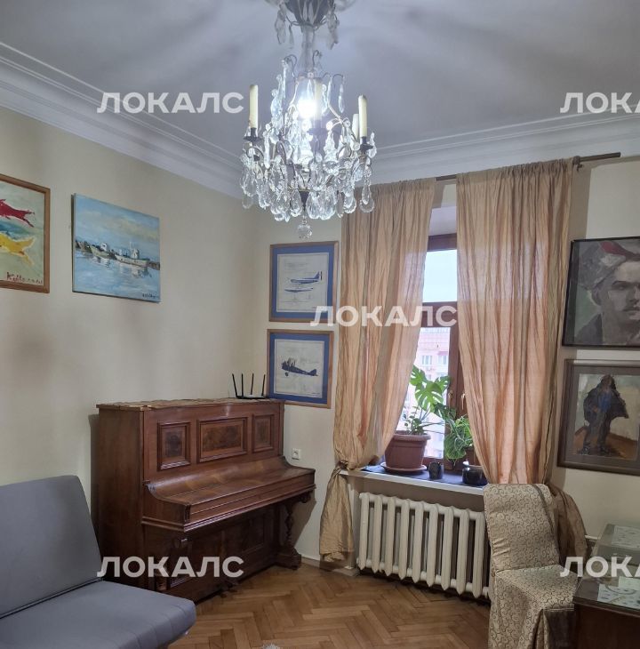 Снять 1-к квартиру на Садовая-Сухаревская улица, 8/12, метро Красные ворота, г. Москва