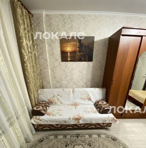 Сдается 1к квартира на Загорьевская улица, 2к1, метро Кантемировская, г. Москва