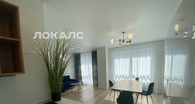 Аренда 3-комнатной квартиры на улица Академика Павлова, 56к1, метро Молодёжная, г. Москва