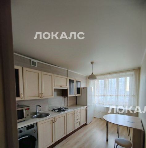 Сдается однокомнатная квартира на улица Яблочкова, 21, метро Фонвизинская, г. Москва