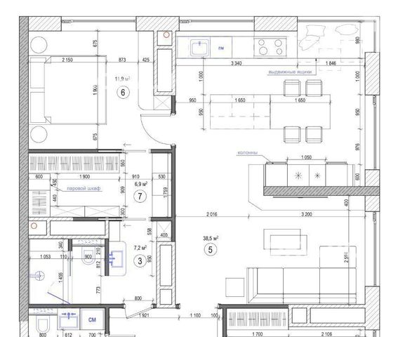 Сдаю 3-комнатную квартиру на Береговой проезд, 3, метро Фили, г. Москва